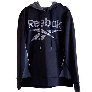 Reebok Men's Mosaic Logo Hoodie Sweatshirt